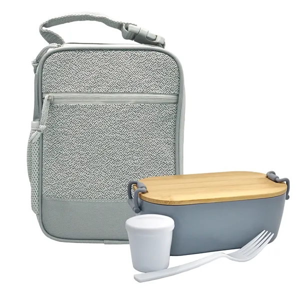 Speck Handy Bamboo Lunch Box Set... from ASI 30208 A P Specialties / AP Specialties