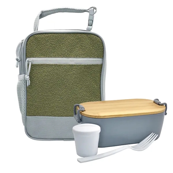 Speck Handy Bamboo Lunch Box Set... from ASI 30208 A P Specialties / AP Specialties