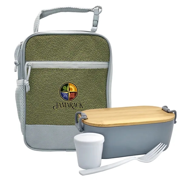 Speck Handy Bamboo Lunch Box Set... from ASI 30208 A P Specialties / AP Specialties