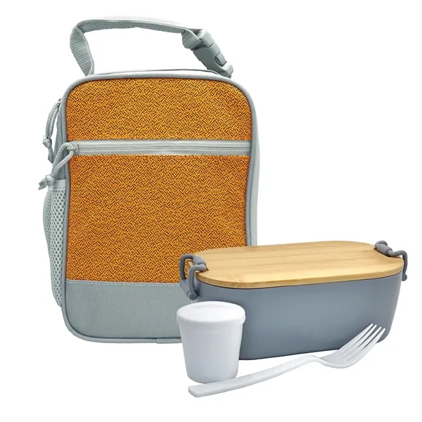 Speck Handy Bamboo Lunch Box Set... from ASI 30208 A P Specialties / AP Specialties