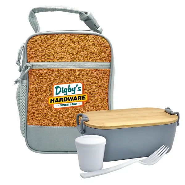 Speck Handy Bamboo Lunch Box Set... from ASI 30208 A P Specialties / AP Specialties