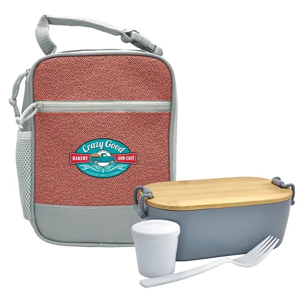 Speck Handy Bamboo Lunch Box Set... from ASI 30208 A P Specialties / AP Specialties