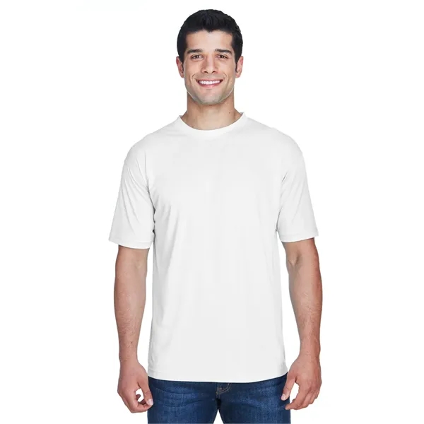 UltraClub men's Cool & Dry Sport performance interlock T-shirt.... from ASI 34063 alphabroder