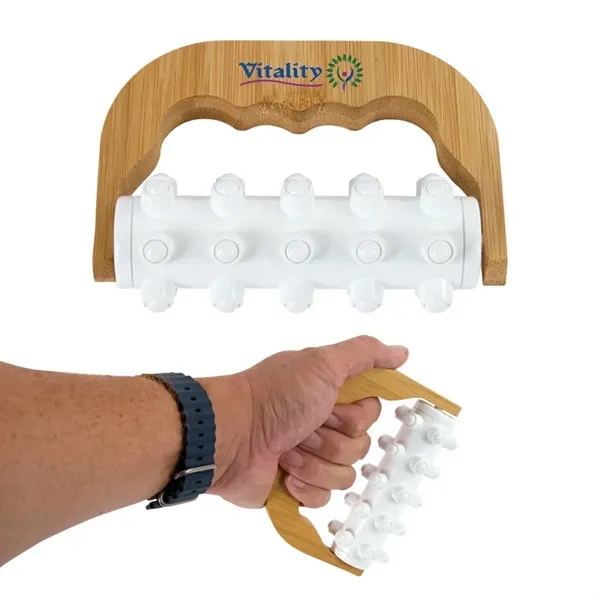 Mosley Bamboo Massage Roller... from ASI 67866 Logomark/Valumark