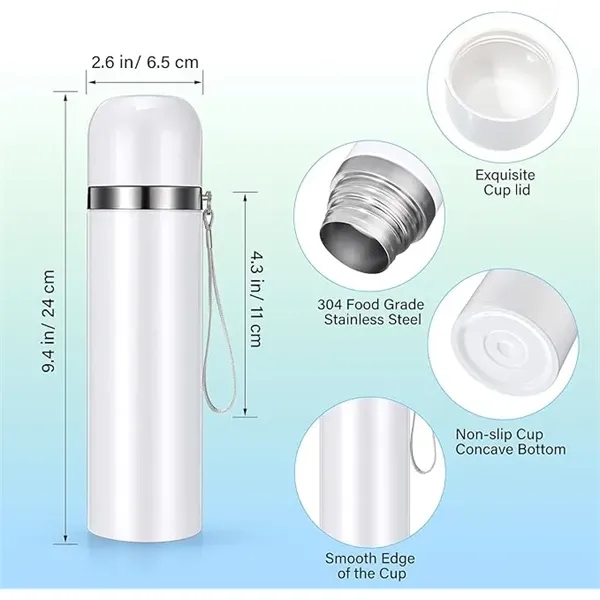 18 oz Full Color Thermos Tumbler with  Lid and Carry... from ASI 62635 Inno-Vative Solutions Grp LTD