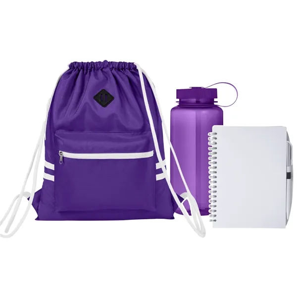 Drawstring Bag,Bottle and Journal Set... from ASI 89971 Stuff A Mug