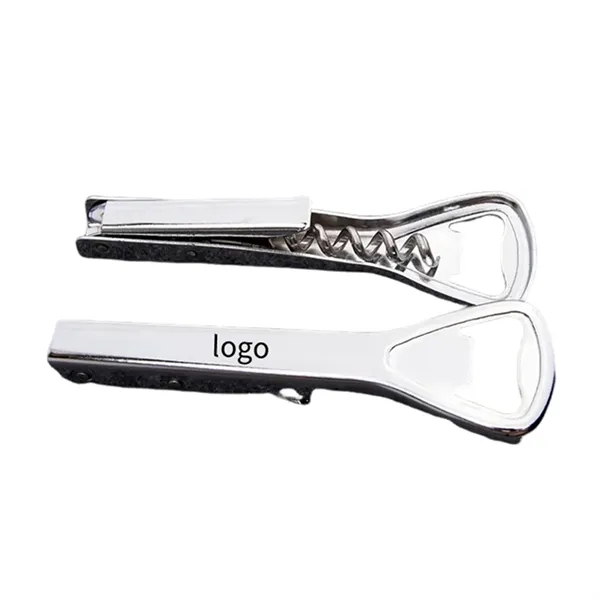 Corkscrew wine bottle opener with beer bottle opener with imprint... from ASI 37218 Athena Promo (tm)