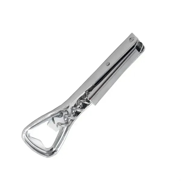 Corkscrew wine bottle opener with beer bottle opener with imprint... from ASI 37218 Athena Promo (tm)