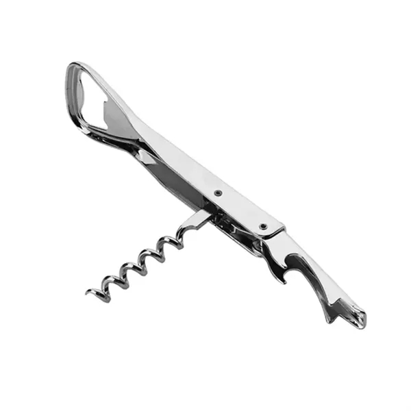 Corkscrew wine bottle opener with beer bottle opener with imprint... from ASI 37218 Athena Promo (tm)