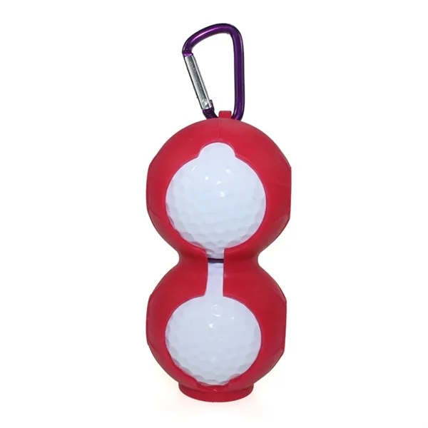 Duo silicone golf ball holder plus1 color silkscreen imprint on 1... from ASI 37218 Athena Promo (tm)