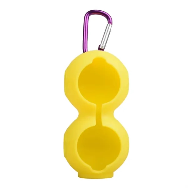 Duo silicone golf ball holder plus1 color silkscreen imprint on 1... from ASI 37218 Athena Promo (tm)