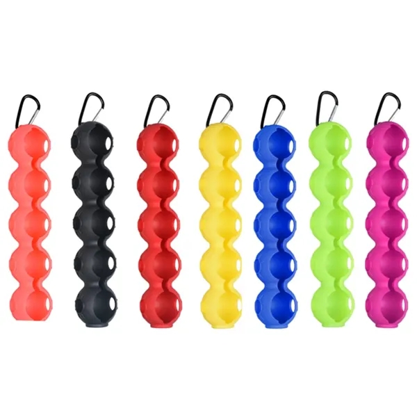 Silicone golf ball holder plus1 color silkscreen imprint on 1 location... from ASI 37218 Athena Promo (tm)