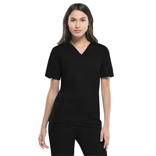 Dickies Medical - EDS Signature - Unisex Tuckable V-Neck Top... from ASI 86018 Scrub Authority / Uniform Stores