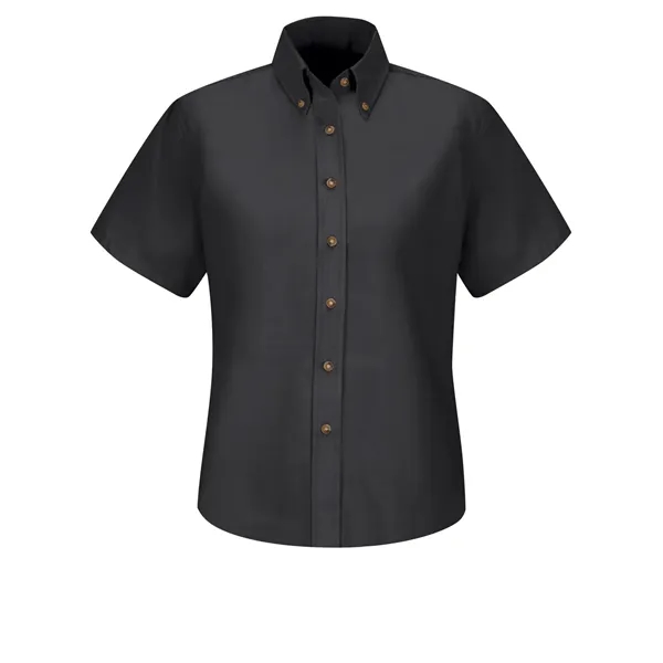 Red Kap Shirts - Women's Short Sleeve Poplin Dress... from ASI 86018 Scrub Authority / Uniform Stores