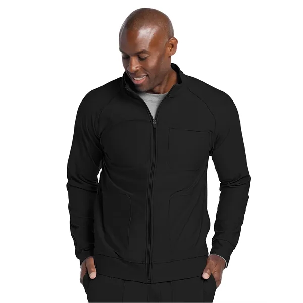 Cherokee - Form - Men's 3-Pocket Zip Front Jacket... from ASI 86018 Scrub Authority / Uniform Stores