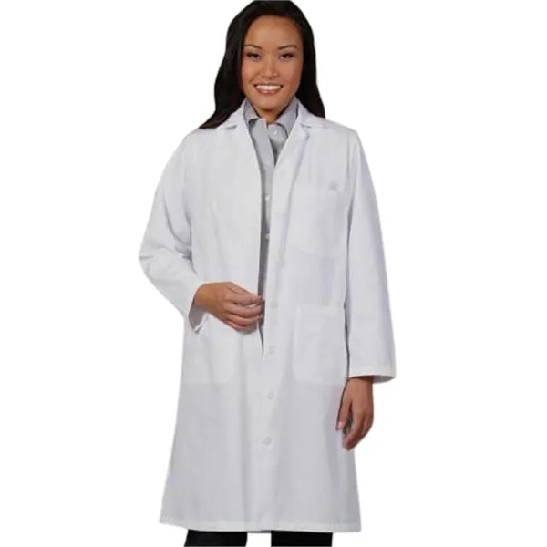 Fashion Seal - Women's Three-Pocket 41" Full-Length Lab Coat... from ASI 86018 Scrub Authority / Uniform Stores