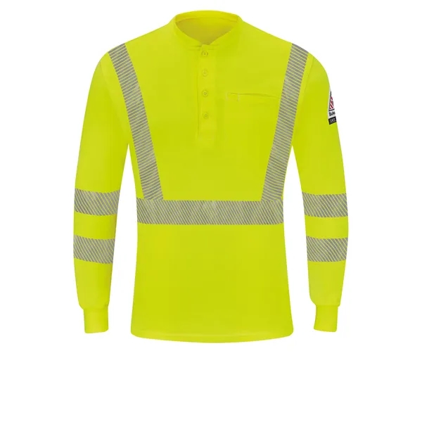 Bulwark - Henley Shirt - Men's Hi-Visibility Lightweight...... from ASI 86018 Scrub Authority / Uniform Stores