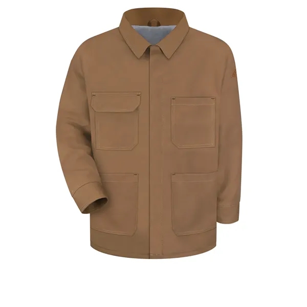 Bulwark Canvas Collection - Unisex Brown Duck Lineman's Coat... from ASI 86018 Scrub Authority / Uniform Stores