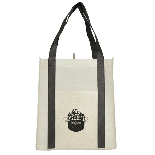 Neptune Recycled Non-Woven Grocery Tote... from ASI 66887 PCNA / Bullet