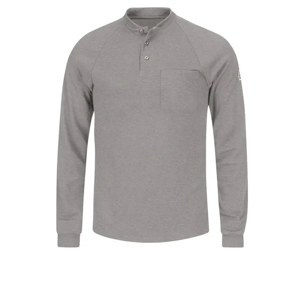 Bulwark Shirts - Men's 6.5Oz Long Sleeve Ct2 Henley... from ASI 86018 Scrub Authority