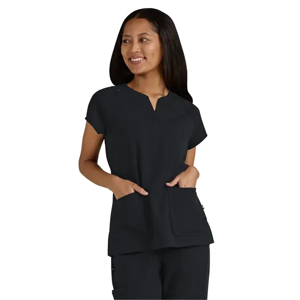koi - Next Gen - Women's Split-Neck 3-Pocket We Have Hear...... from ASI 86018 Scrub Authority / Uniform Stores