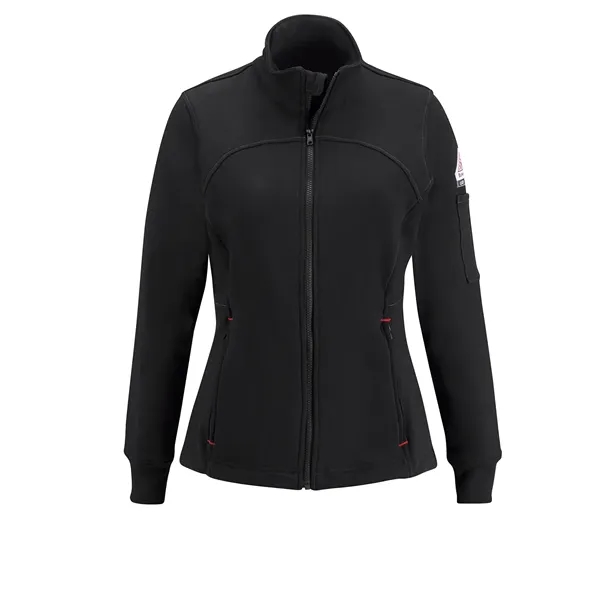 Bulwark - Hooded Sweatshirt - Women's Fleece FR Zip-Up Ja...... from ASI 86018 Scrub Authority