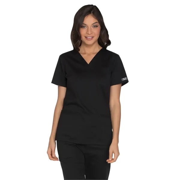 Cherokee Workwear Core Stretch Women's V-Neck Top... from ASI 86018 Scrub Authority / Uniform Stores