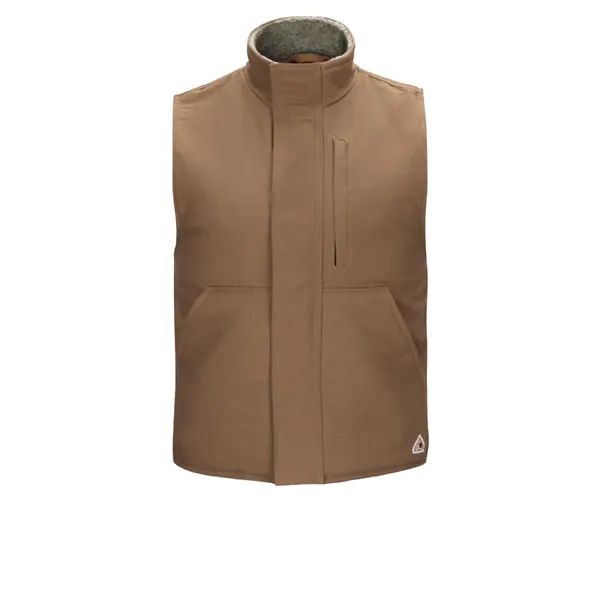 Red Kap - Safety Vest - Men's Sherpa Lined Brown Duck... from ASI 86018 Scrub Authority