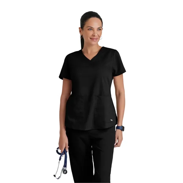 Grey's Anatomy Women's V-Neck Aubrey Scrub Top... from ASI 86018 Scrub Authority / Uniform Stores