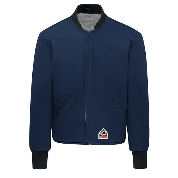 Bulwark - Jacket Liner Vest - Men's Lightweight FR Sleeved... from ASI 86018 Scrub Authority / Uniform Stores