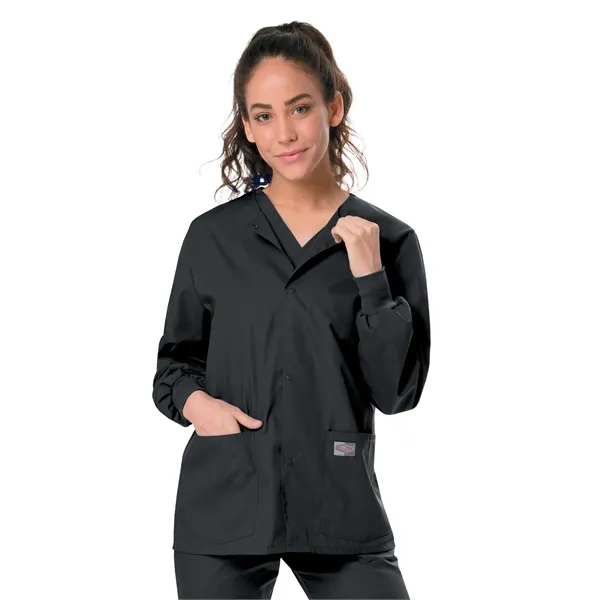 Landau Unisex Warmup Jacket with Knit Cuffs... from ASI 86018 Scrub Authority / Uniform Stores