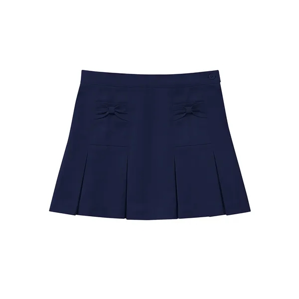 Classroom Uniforms Preschool Stretch Bow Pocket Scooter... from ASI 86018 Scrub Authority / Uniform Stores