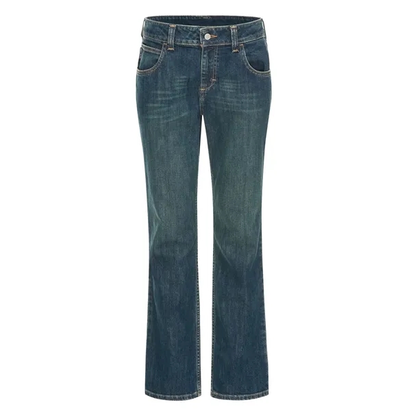 Bulwark - Straight Jean - Women's Curvy Fit with Stretch... from ASI 86018 Scrub Authority / Uniform Stores