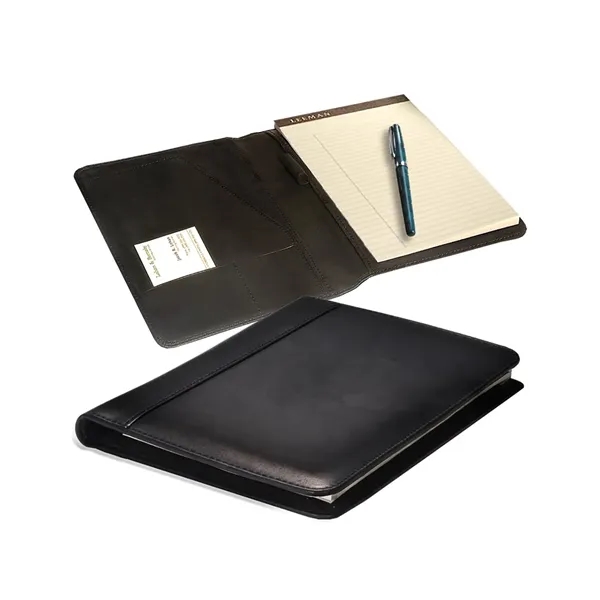 Portfolio made of full-grain leather with perimeter stitching.... from ASI 79530 Prime Line