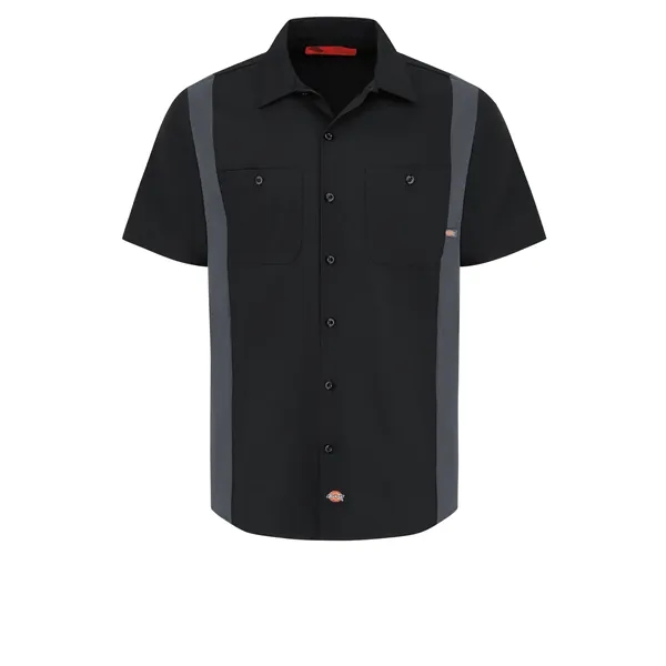 Dickies Men's Industrial Color Block Short-Sleeve Shirt... from ASI 86018 Scrub Authority