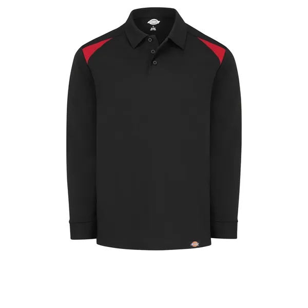 Dickies Shirts - Men's Team Performance Long-Sleeve Polo... from ASI 86018 Scrub Authority / Uniform Stores