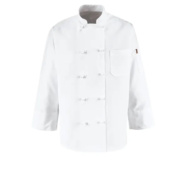 Red Kap Culinary - Unisex Eight Knot Button 30" Chef Coat... from ASI 86018 Scrub Authority / Uniform Stores