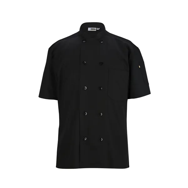 Edwards Industries - Unisex 10-Button Mesh-Back Chef Coat... from ASI 86018 Scrub Authority / Uniform Stores