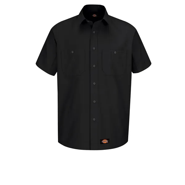 Dickies Shirts - Men's Canvas Short-Sleeve Work... from ASI 86018 Scrub Authority / Uniform Stores