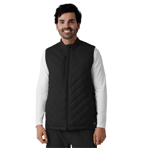 Wink Layers - Men's Six-Pocket Quilted Scrub Vest... from ASI 86018 Scrub Authority / Uniform Stores