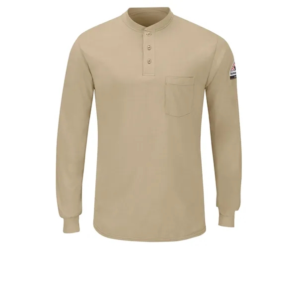 Men's long sleeve lightweight Henley shirt.... from ASI 86018 Scrub Authority / Uniform Stores