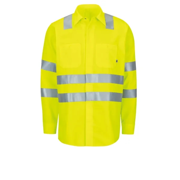 Red Kap Men's Long Sleeve Ripstop Work Shirt Class 3... from ASI 86018 Scrub Authority / Uniform Stores