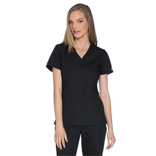 Workwear Originals Mock Wrap Top... from ASI 86018 Scrub Authority / Uniform Stores