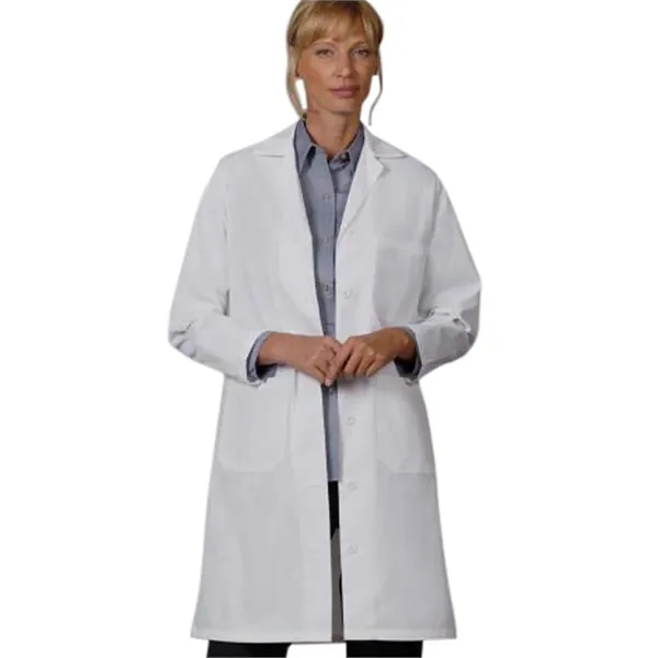 Fashion Seal - Women's Three-Pocket 39" Full-Length Lab Coat... from ASI 86018 Scrub Authority / Uniform Stores