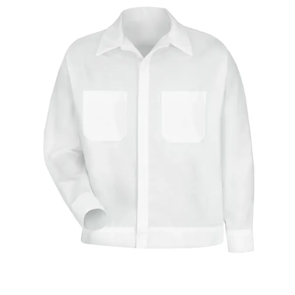 Red Kap Housekeeping - Men's Long Sleeve Jacket... from ASI 86018 Scrub Authority / Uniform Stores