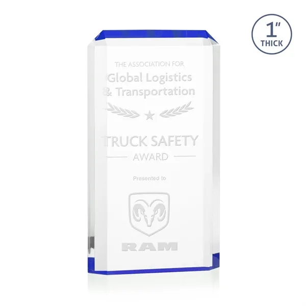 The freestanding acrylic Powell Award is a striking tribute.... from ASI 84592 St Regis Group / St Regis