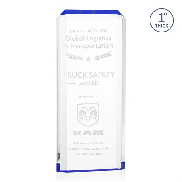 The freestanding acrylic Powell Award is a striking tribute.... from ASI 84592 St Regis Group / St Regis