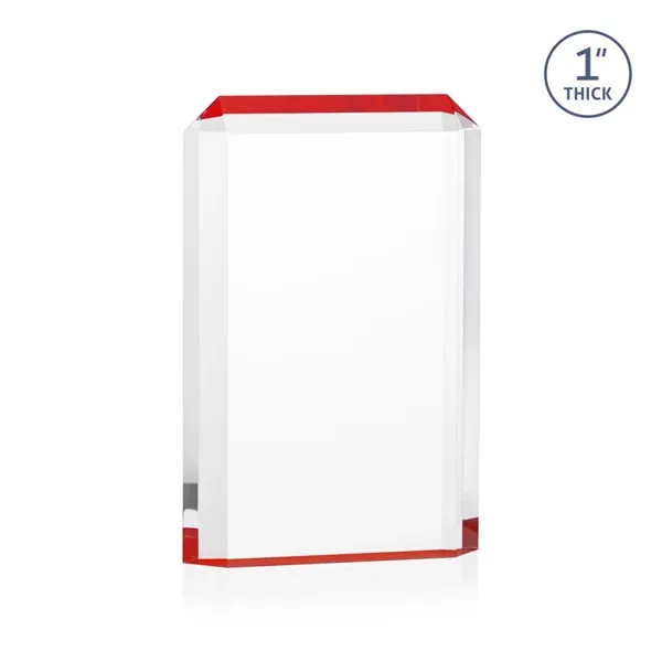 The freestanding acrylic Powell Award is a striking tribute.... from ASI 84592 St Regis Group / St Regis