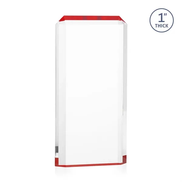 The freestanding acrylic Powell Award is a striking tribute.... from ASI 84592 St Regis Group / St Regis