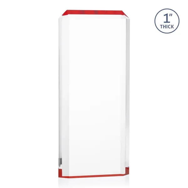 The freestanding acrylic Powell Award is a striking tribute.... from ASI 84592 St Regis Group / St Regis